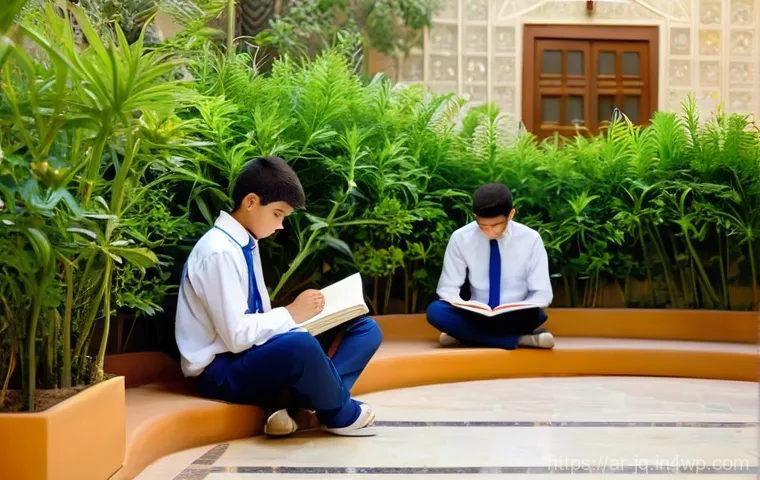 심리적 안전감 조성을 위한 효과적인 교육 프로그램 - **Prompt: Nurturing Teacher-Student Connection in an Arab Classroom**
    A warm, brightly lit, mode...