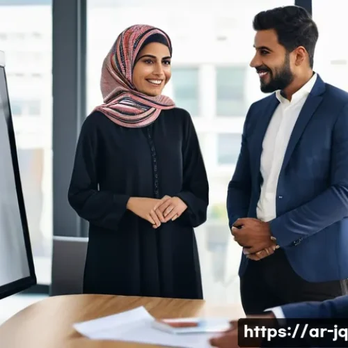 Home 30 심리적 안전감을 위한 리더십 행동 변화 사례 - **Prompt:** A diverse team of five professionals, dressed in smart casual business attire, collabora...